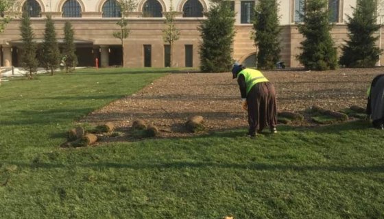 CUMHURBAŞKANLIĞI KÜLLİYESİ PEYZAJ ÇALIŞMASI